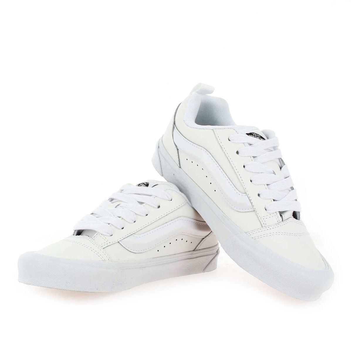 Vans  KNU SKOOL LEATHER - Blanc