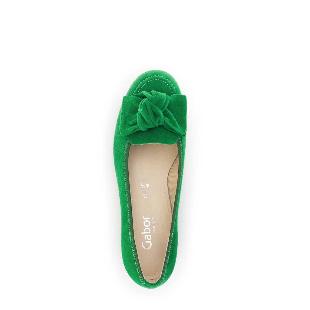 Gabor comfort Eleganter Ballerina grün