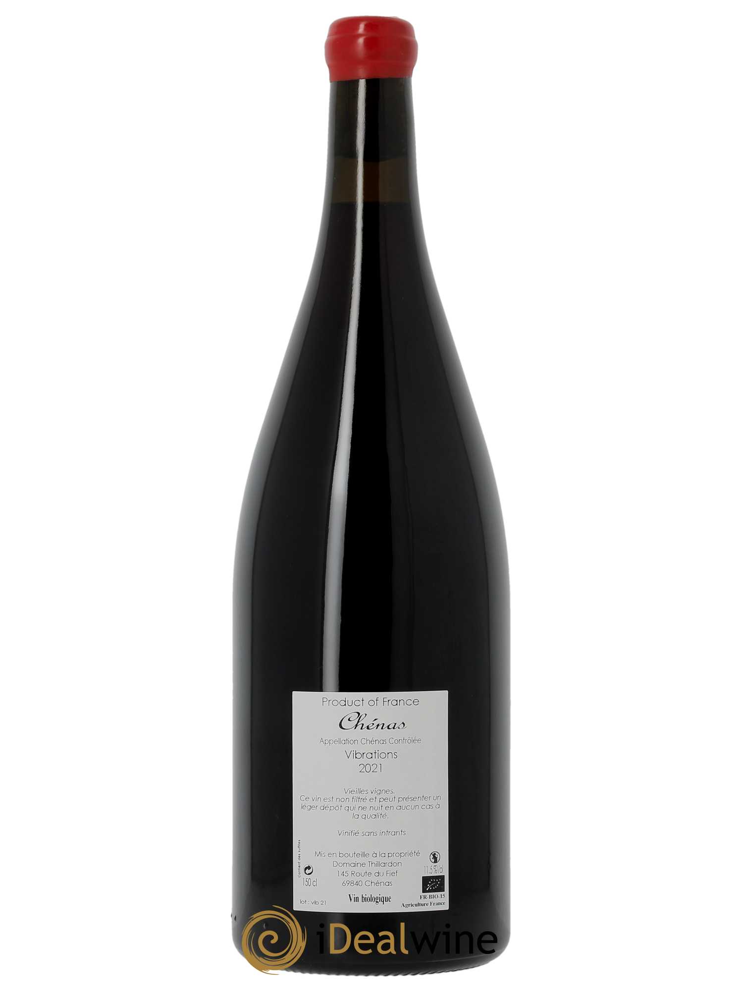 Chénas Vibrations Vieilles Vignes Paul-Henri Thillardon  2021 - Lot de 1 Magnum