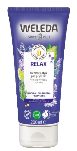 Weleda Aroma Shower Relax kremasti fluid za tuširanje