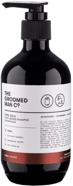 The Groomed Man Co. Cool Cola Hair & Beard Shampoo Bartshampoo