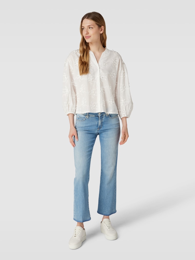 Jeans in verkürzter Passform Modell 'PARIS' in hellblau