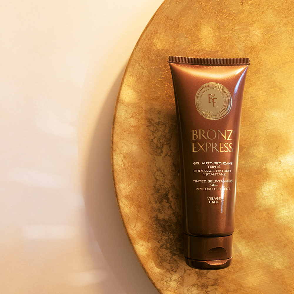 Bronz'express Gel Auto-Bronzant Teinté Auto-bronzant teinté visage