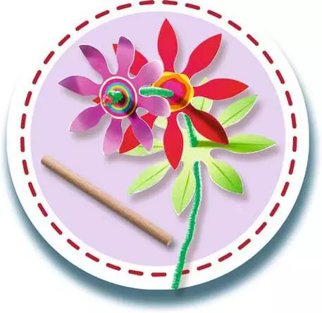 Paper Art Blumen & Schmetterlinge - Bastelset für Kinder ab 6 Jahren