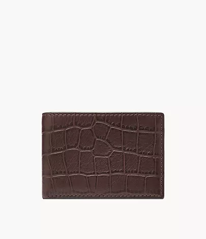 Fossil Bifold Derrick flach