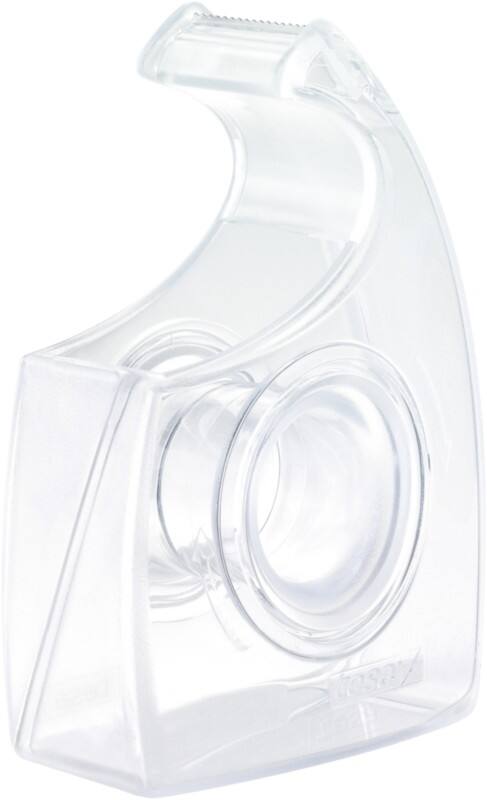 tesa Klebebandabroller tesafilm Easy Cut Transparent 19 mm (B) x 33 m (L) Kunststoff
