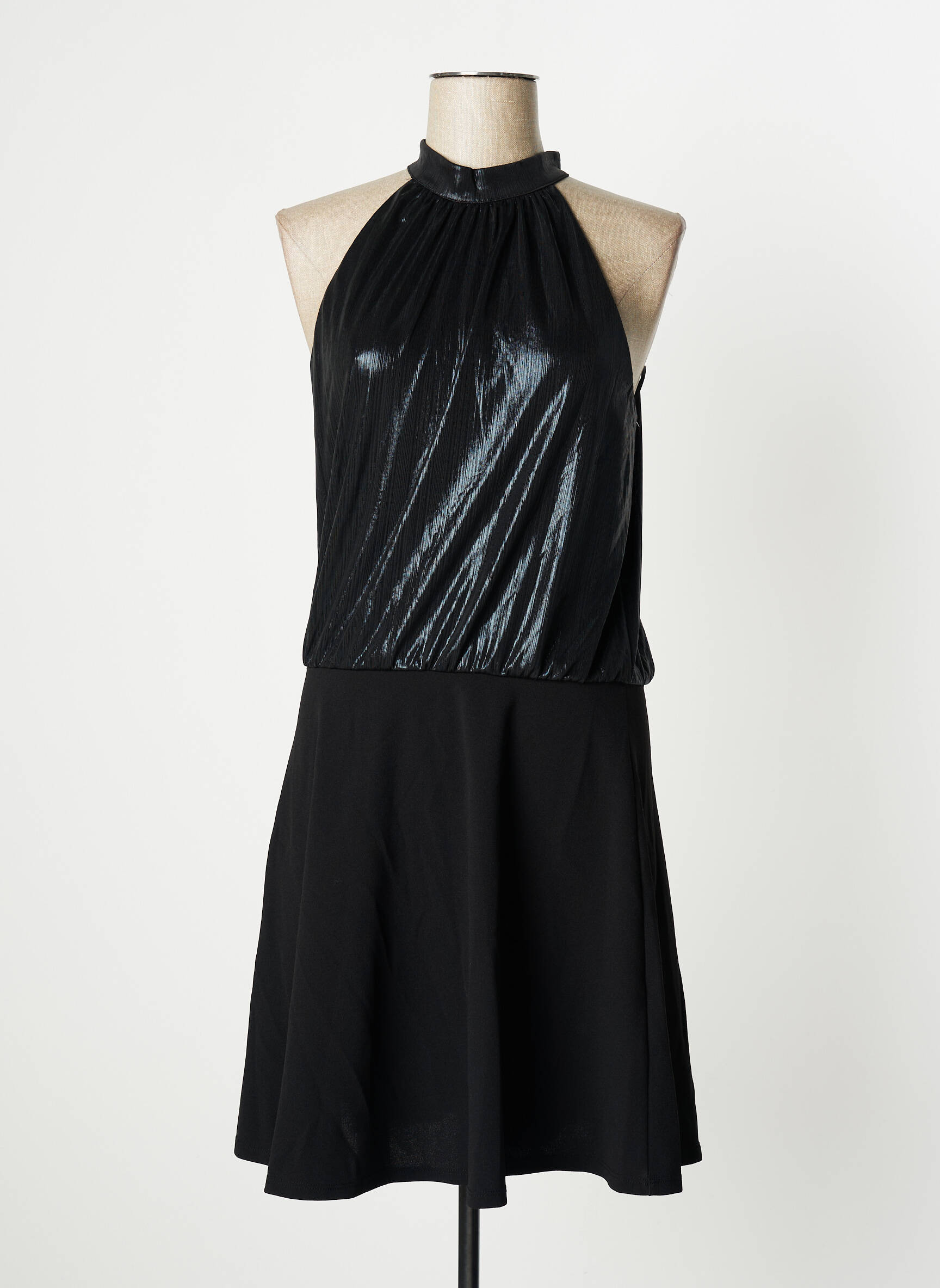 Cache Cache Robes Mi Longues Femme couleur noir