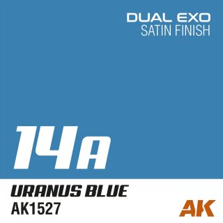 Dual Exo Set 14 - 14A Uranus Blue & 14B Cobalt Blue