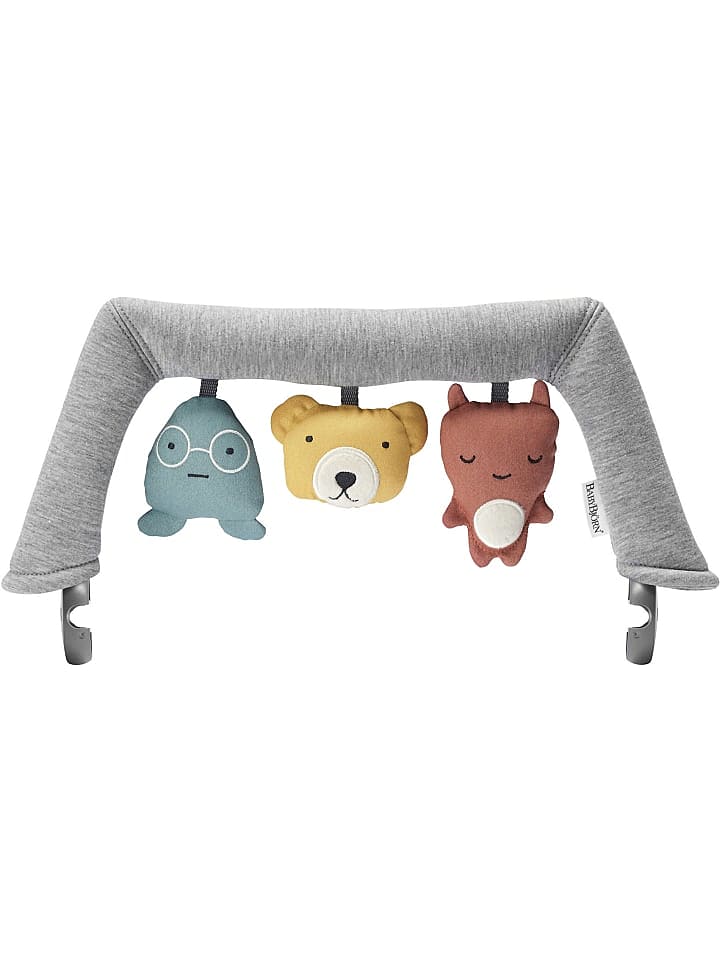 Babybjörn Spielzeug für Babywippe weiche Freunde, Grau günstig kaufen onesize