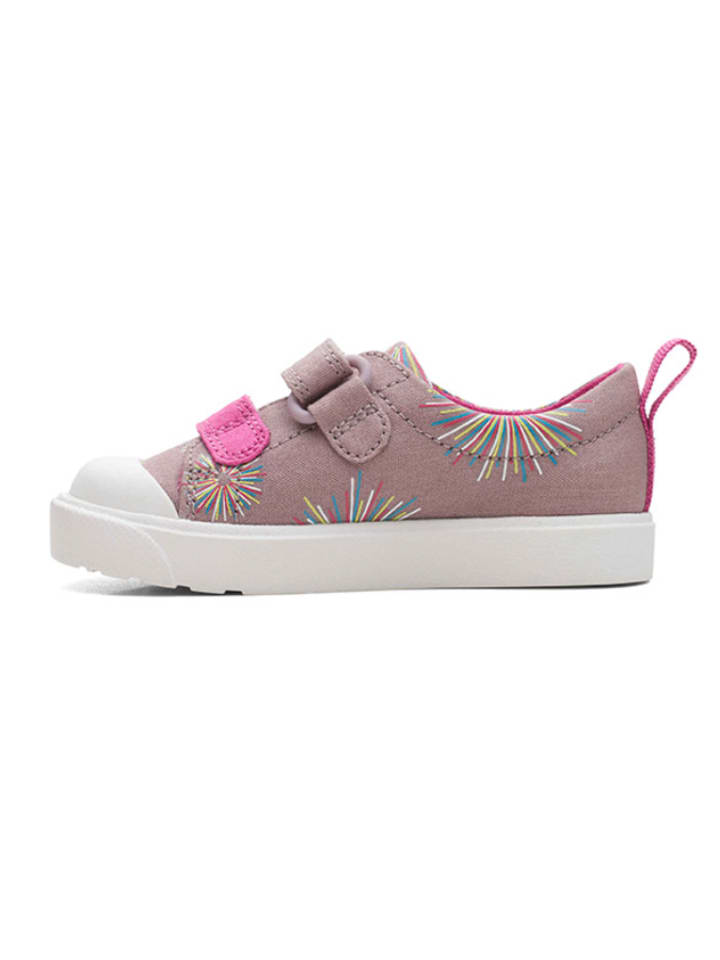 Clarks Sneakers in Rosa günstig kaufen