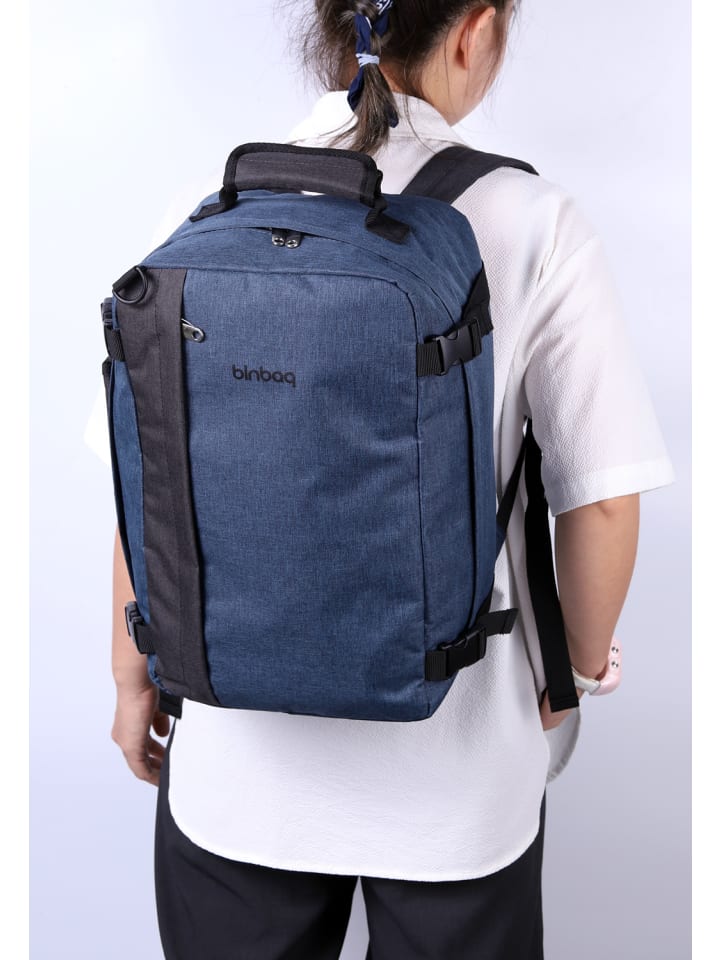 Hauptstadtkoffer blnbag M5 Handgepäck-Rucksack Ryanair 40x20x25 Backpack in Darkblue / Darkgrey günstig kaufen S