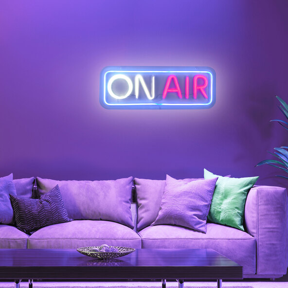 LED-Neon-Schild On Air