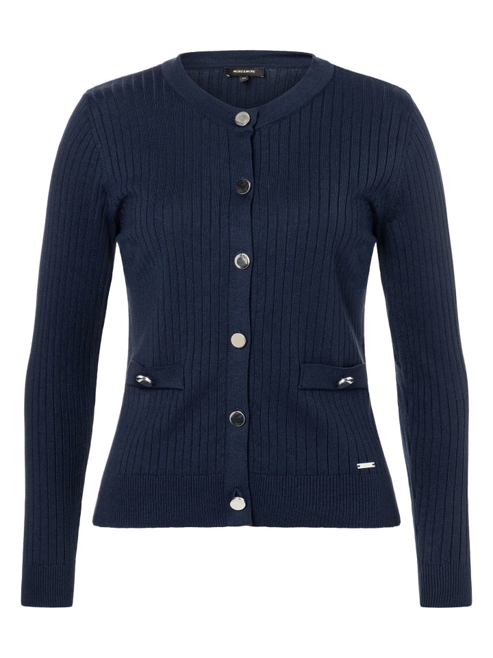 More & More Strickjacke in marine günstig kaufen