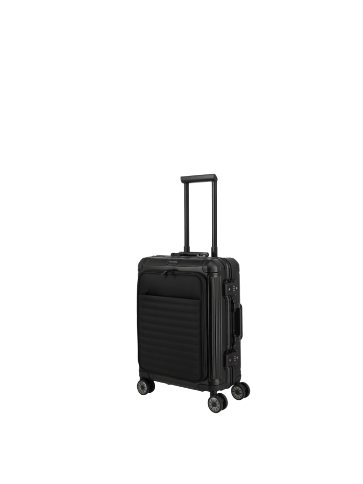 travelite Travelite Koffer NEXT 4w Trolley S Vortasche, Schwarz günstig kaufen onesize
