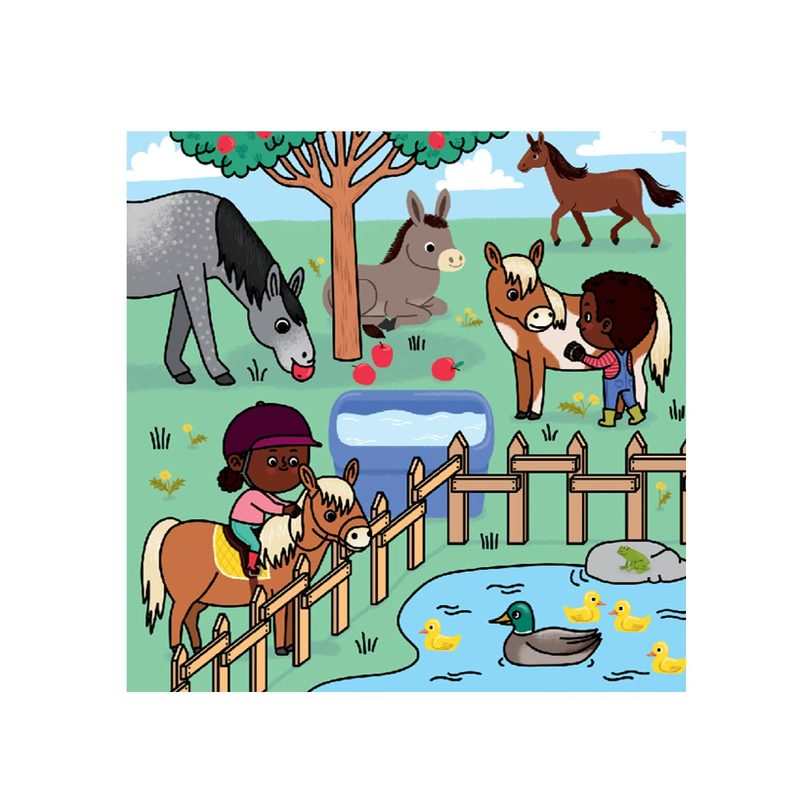 Livre Pinceau magique, mes animaux préférés - Gründ