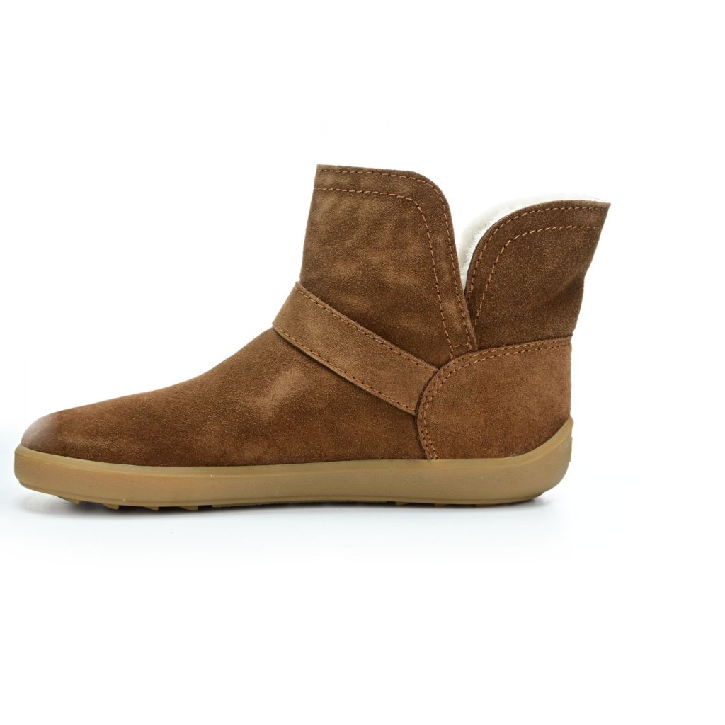Be Lenka Polaris Brown braune Winterbarfußstiefeletten