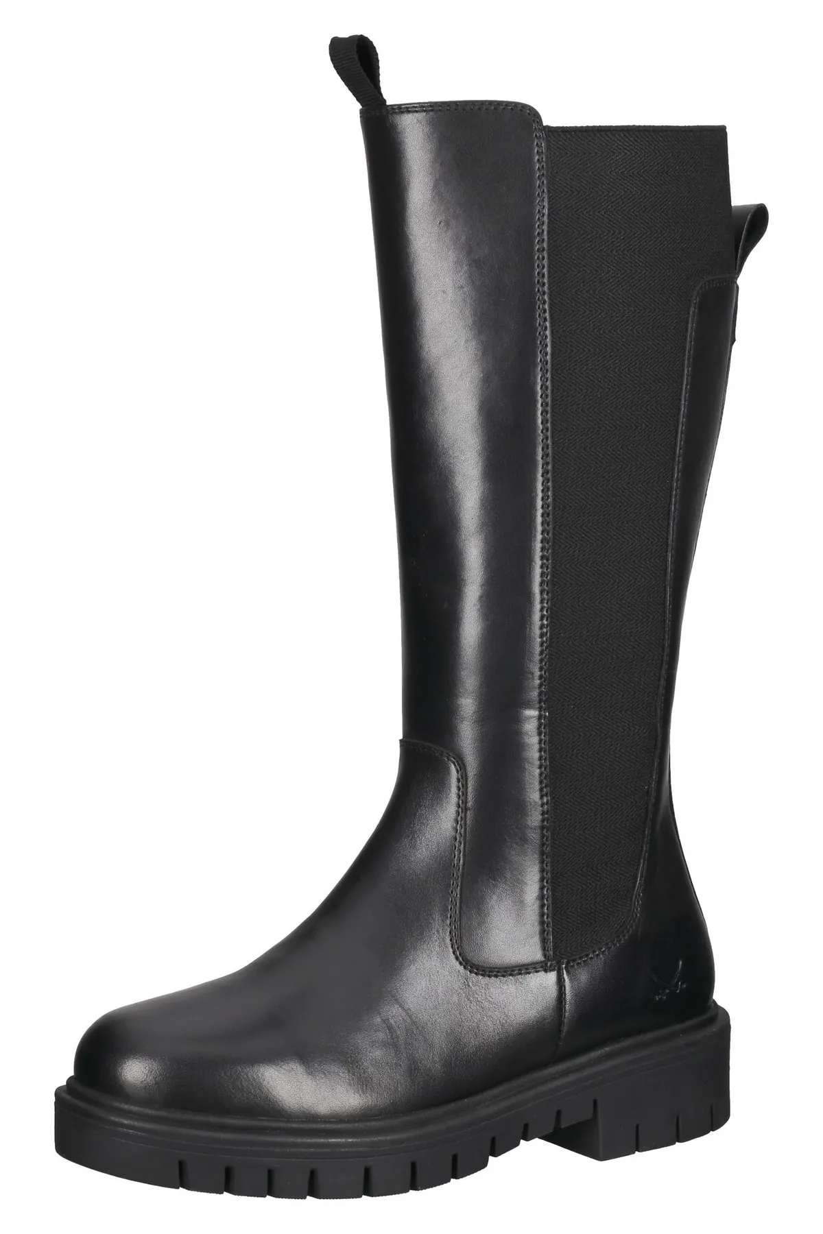 Sansibar  Stiefel - Schwarz - Blockabsatz