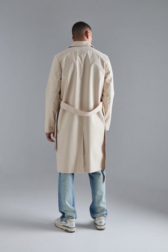 Klassischer Trenchcoat mit Gürtel