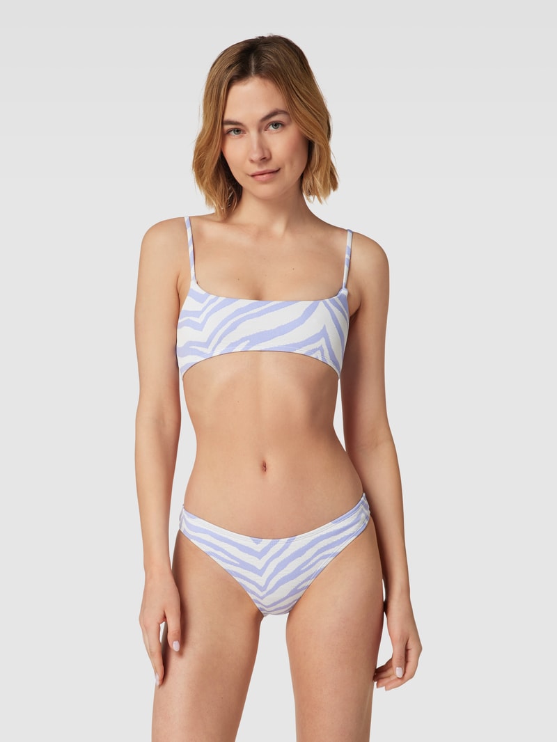 Bikini-Oberteil mit Spaghettiträgern Modell 'Zecora Ezra' in flieder