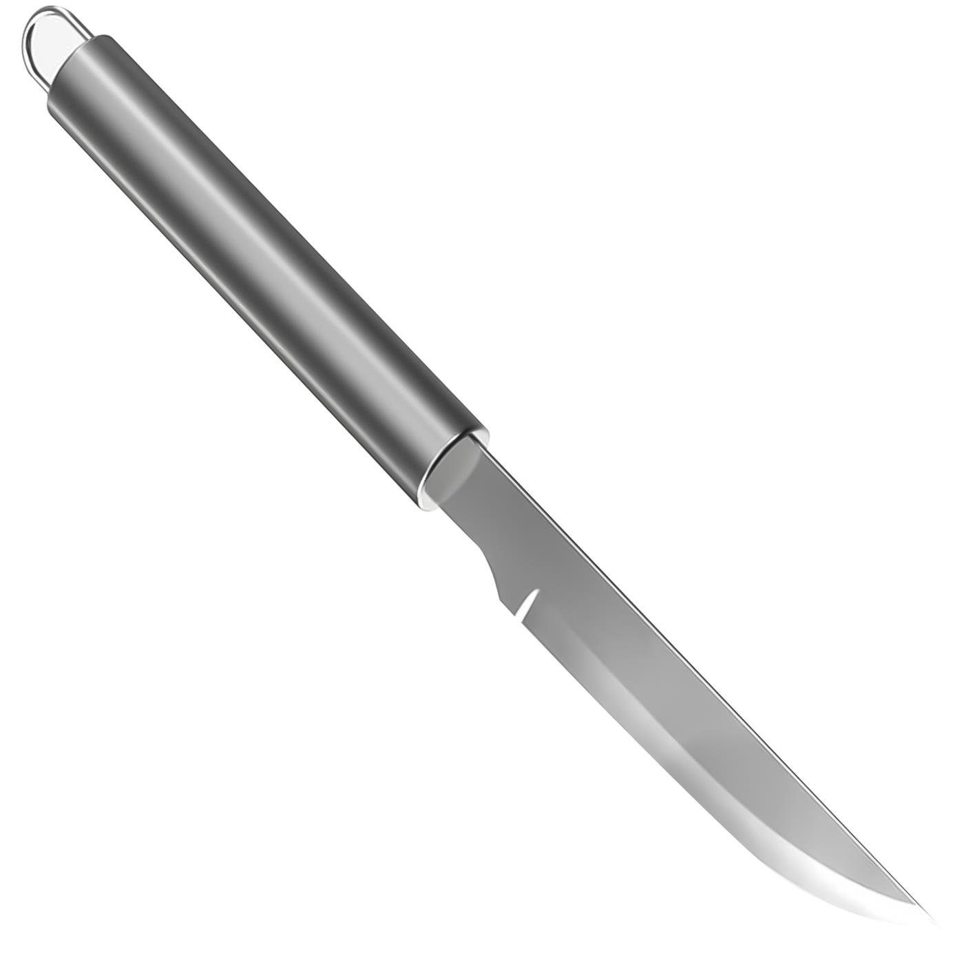 VERCO Grillbesteck-Set BBQ Besteck für Grillfeier inkl. Tragetasche, (6 tlg), Geschenk Set Grill Zange Fleisch Gabel Steak Messer in Edelstahl