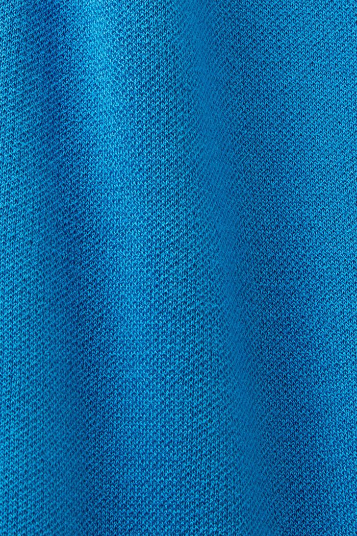 Plissiertes T-Shirt-Kleid in Minilänge