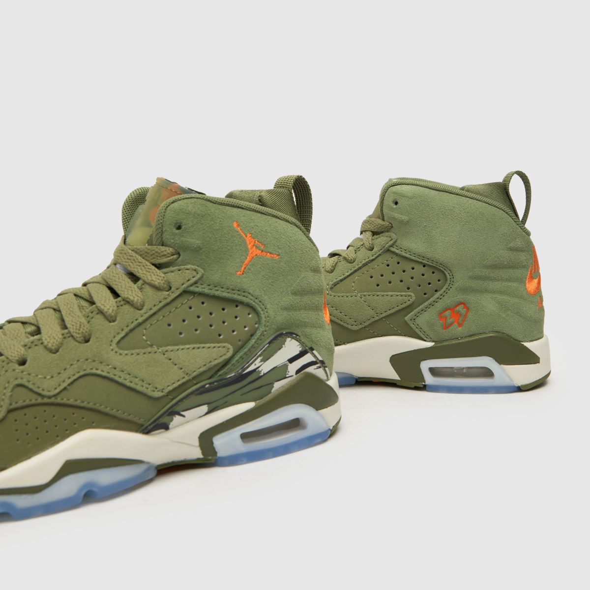 Nike Jordan khaki jumpman 3 peat pojkar ungdomsskor