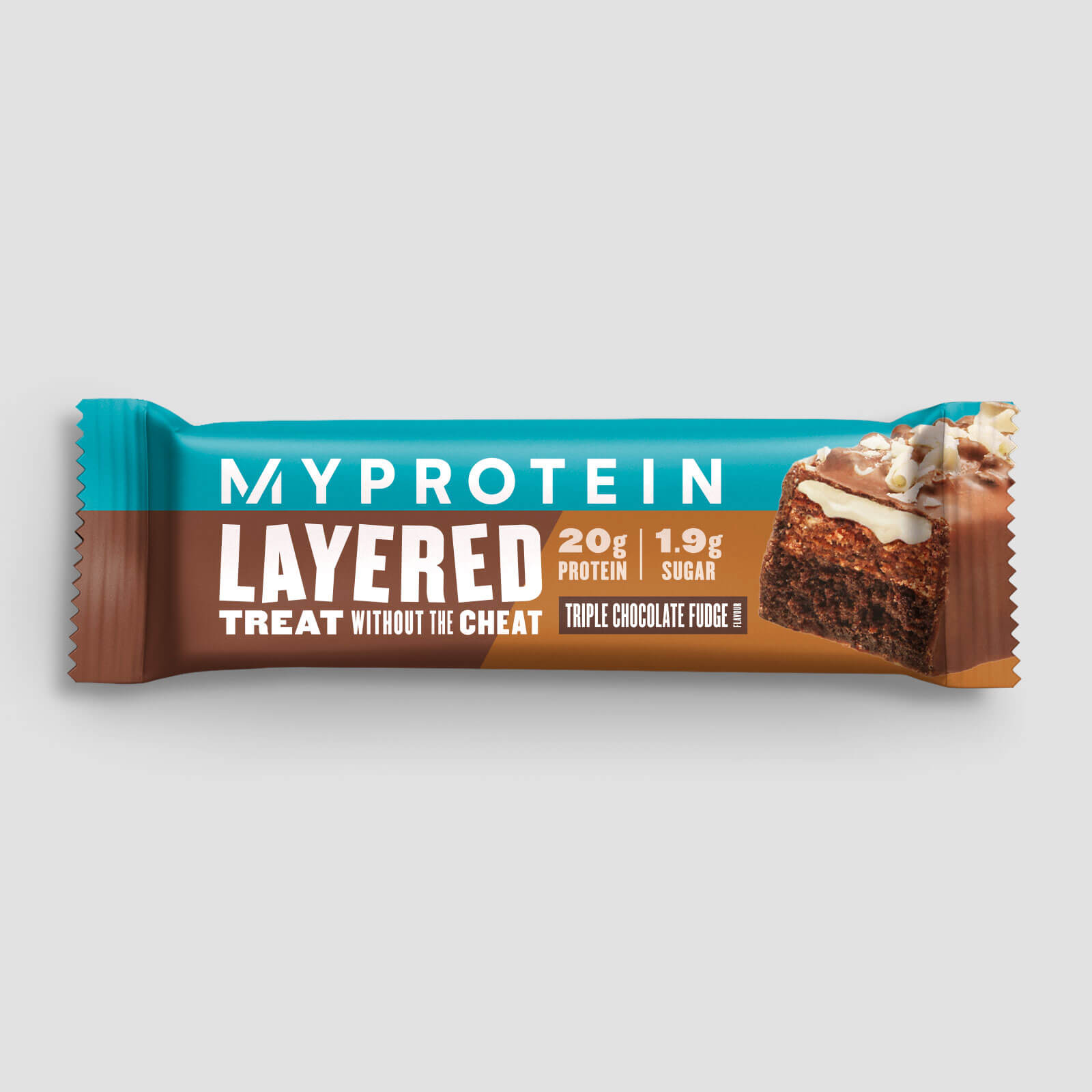 Retail Layered Bar, Triple Chocolate Fudge - NEW, 12x60g