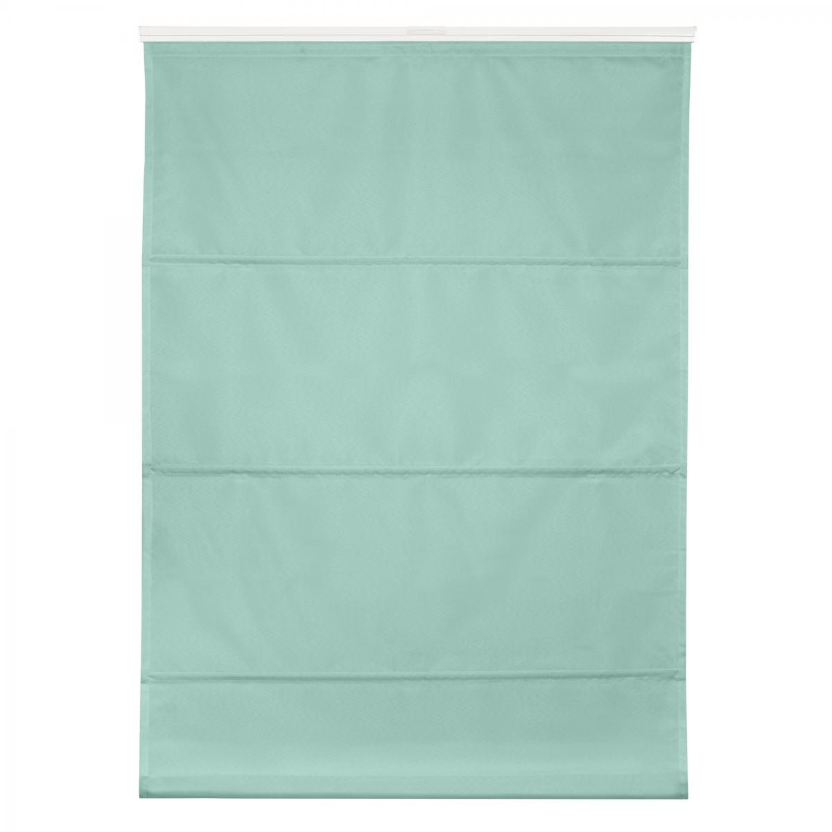 Lichtblick Raffrollo Klemmfix TOP, ohne Bohren, verspannt Mint, 110 cm x 130 cm (B x L)