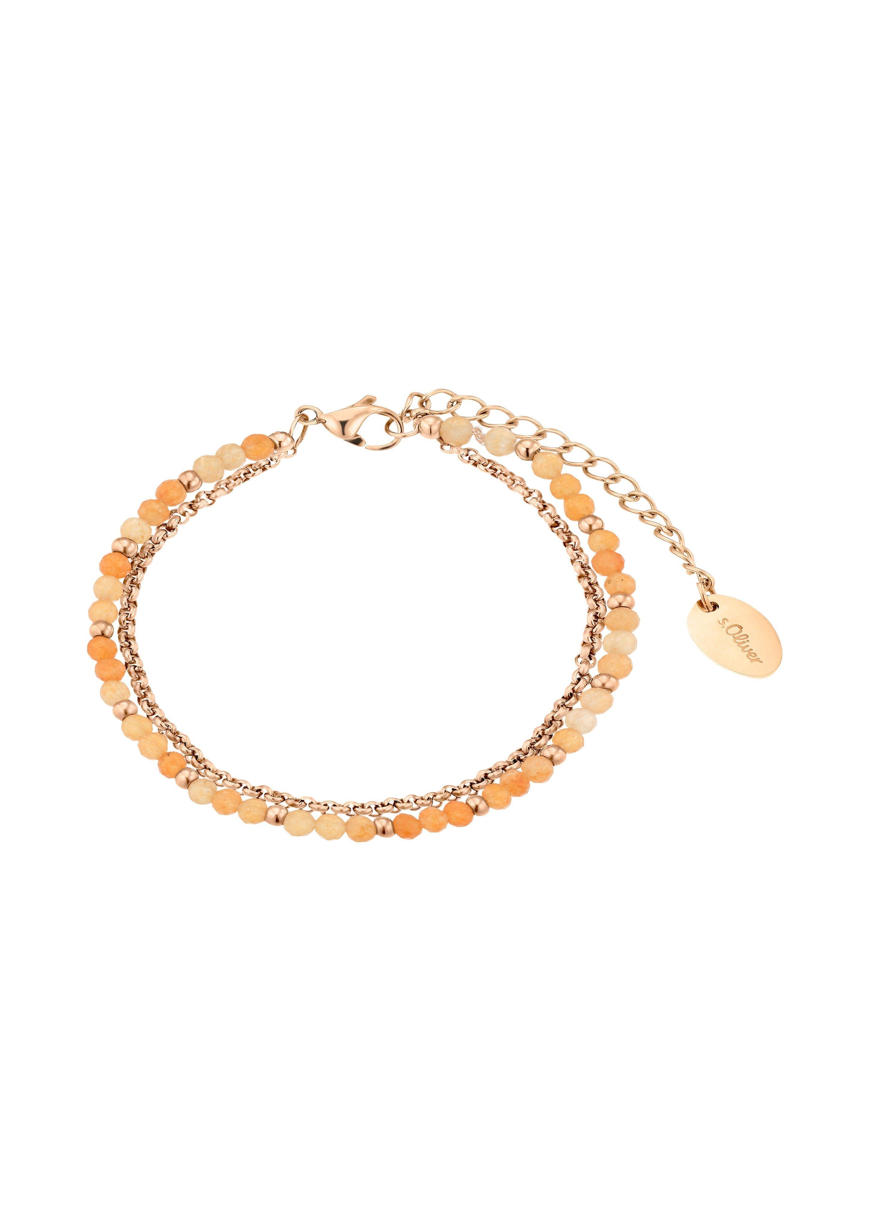 Rosé-Armband mit Schmuckperlen  6009624-42B0