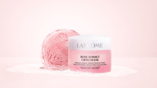 Lancôme Rose Sorbet Cryo Maske Gesichtsmaske