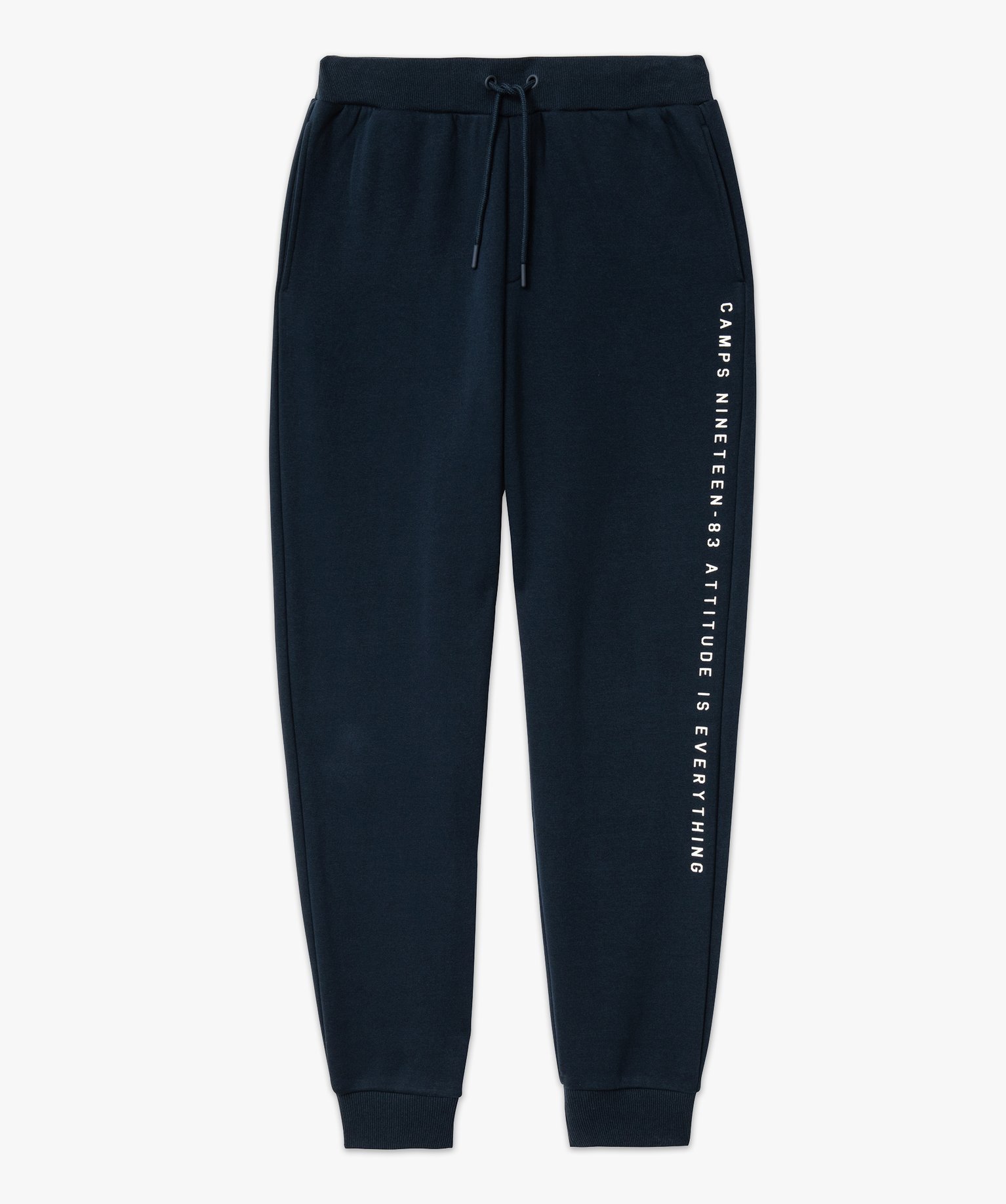 Pantalon de jogging en molleton douillet homme - Camps United bleu fonce | GEMO