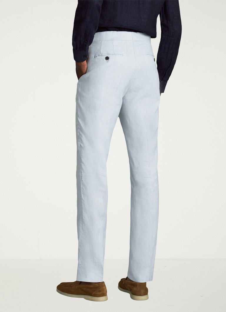 Pantaloni slim fit din in Reiss Kin cu buzunare laterale