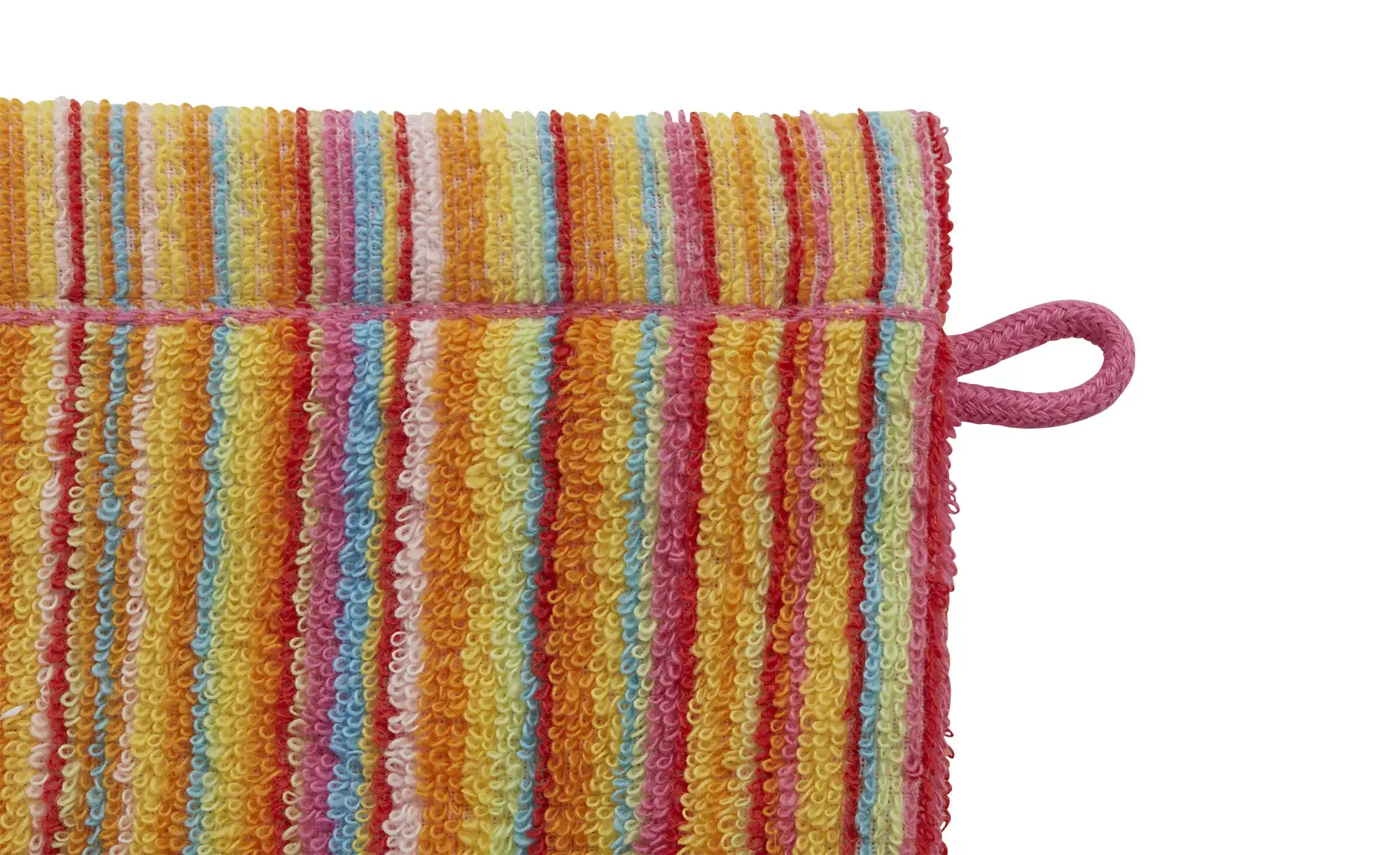 como Waschhandschuh Jacquard Streifen