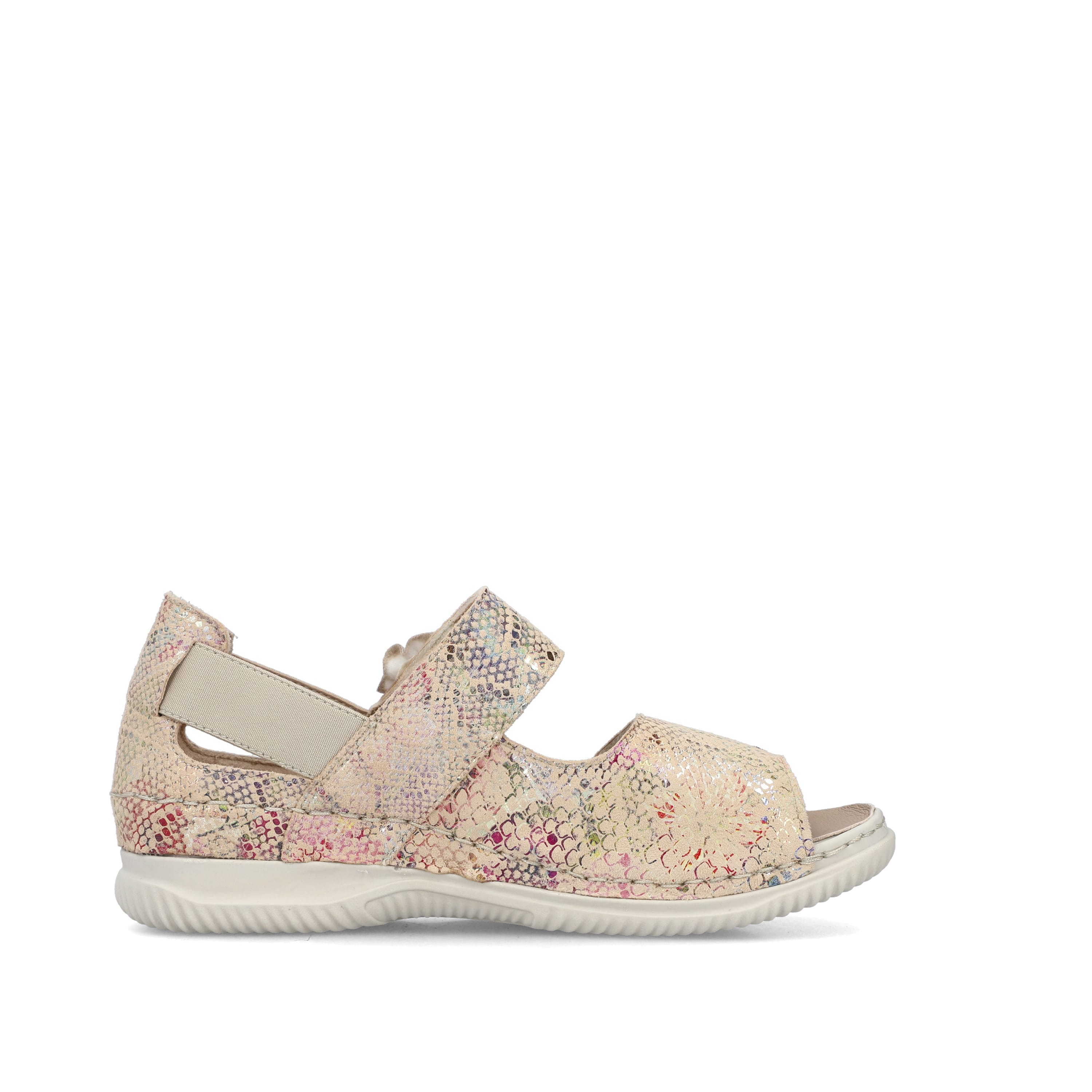 Rieker Damen Riemchensandalen multi-creme