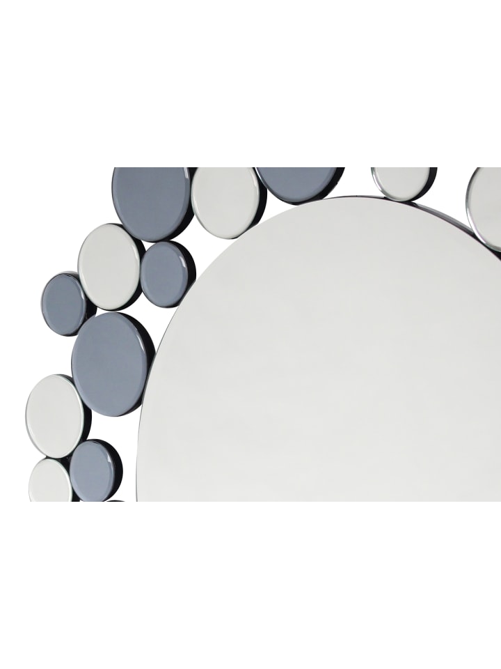 Kayoom Wandspiegel Aenea in Silber / Grau günstig kaufen onesize