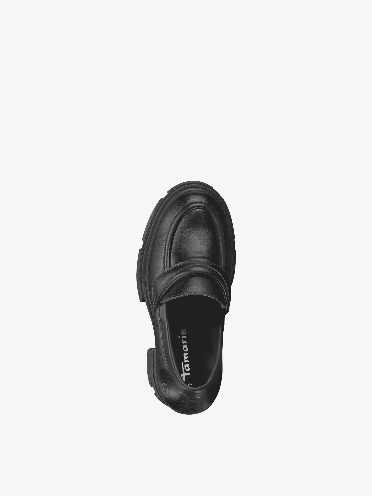 Trotteur en cuir - noir