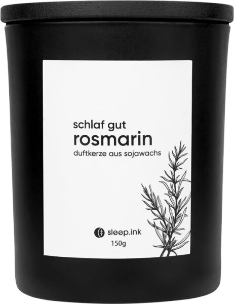 sleep.ink Duftkerze Rosmarin Duftkerze