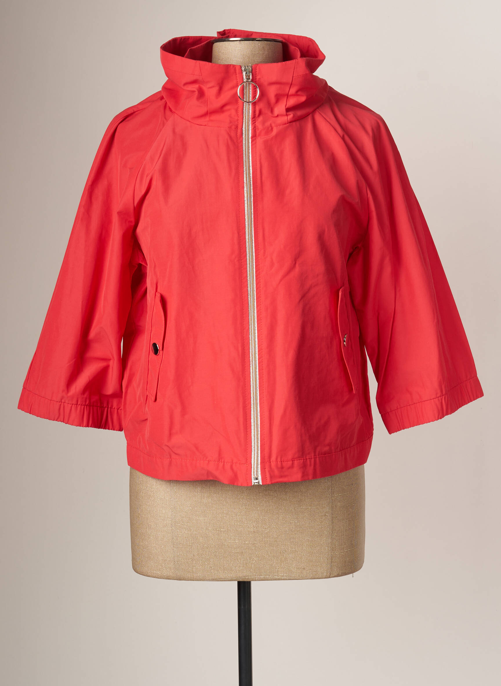 Maria Bellentani Impermeables Trenchs Femme couleur rouge