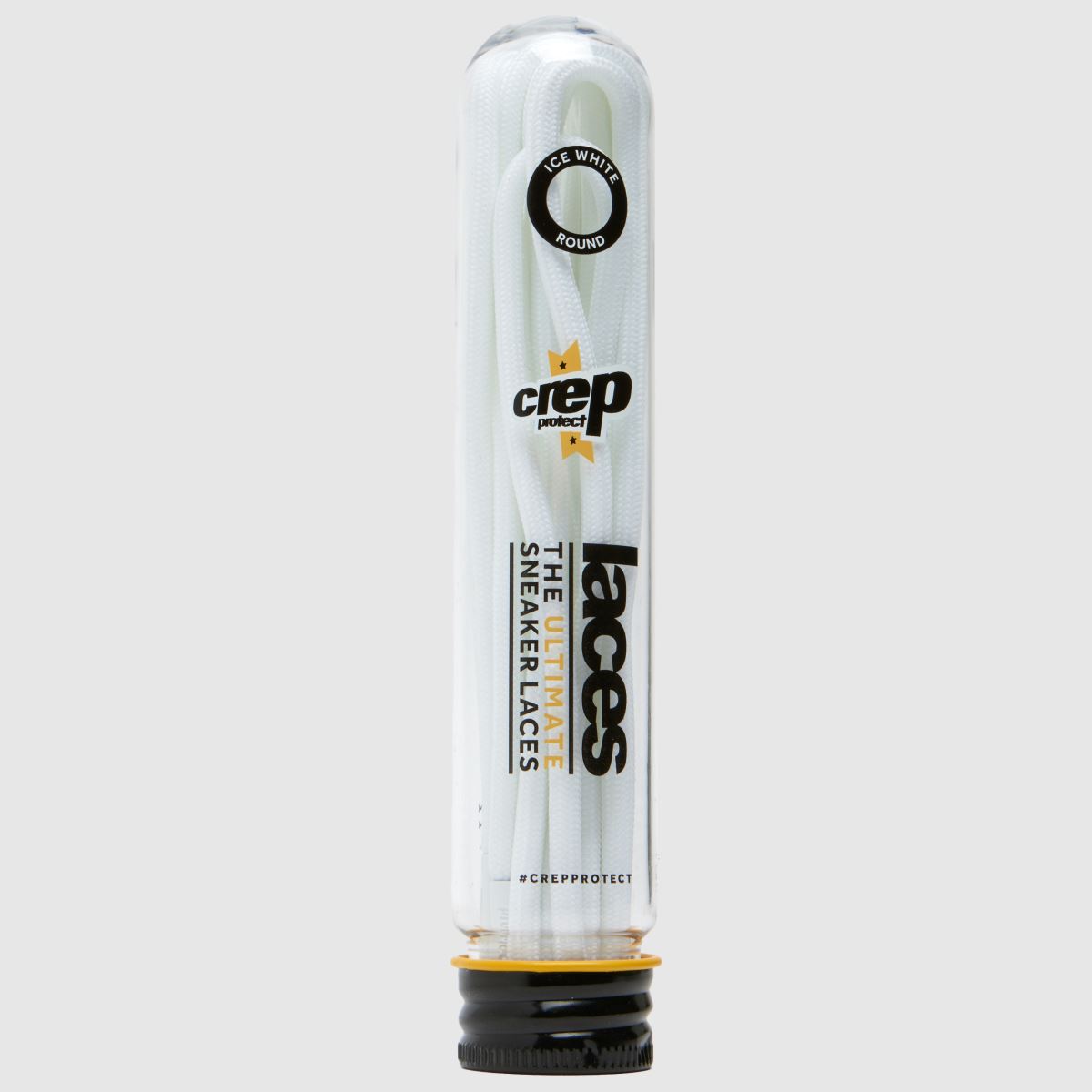 Crep Protect fehér, kerek tónusú fűzők