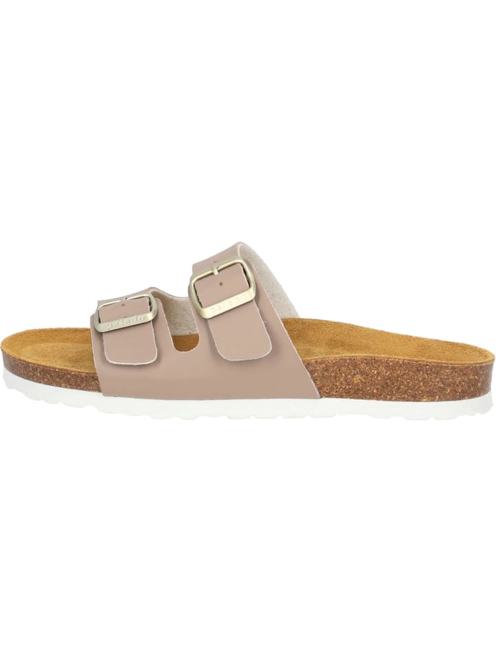 palado Pantoletten in beige matt günstig kaufen