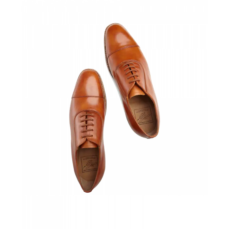 Heinrich Dinkelacker - Businessschuhe Oxford LUZERN CAPTOE TC Toscana calf - beige