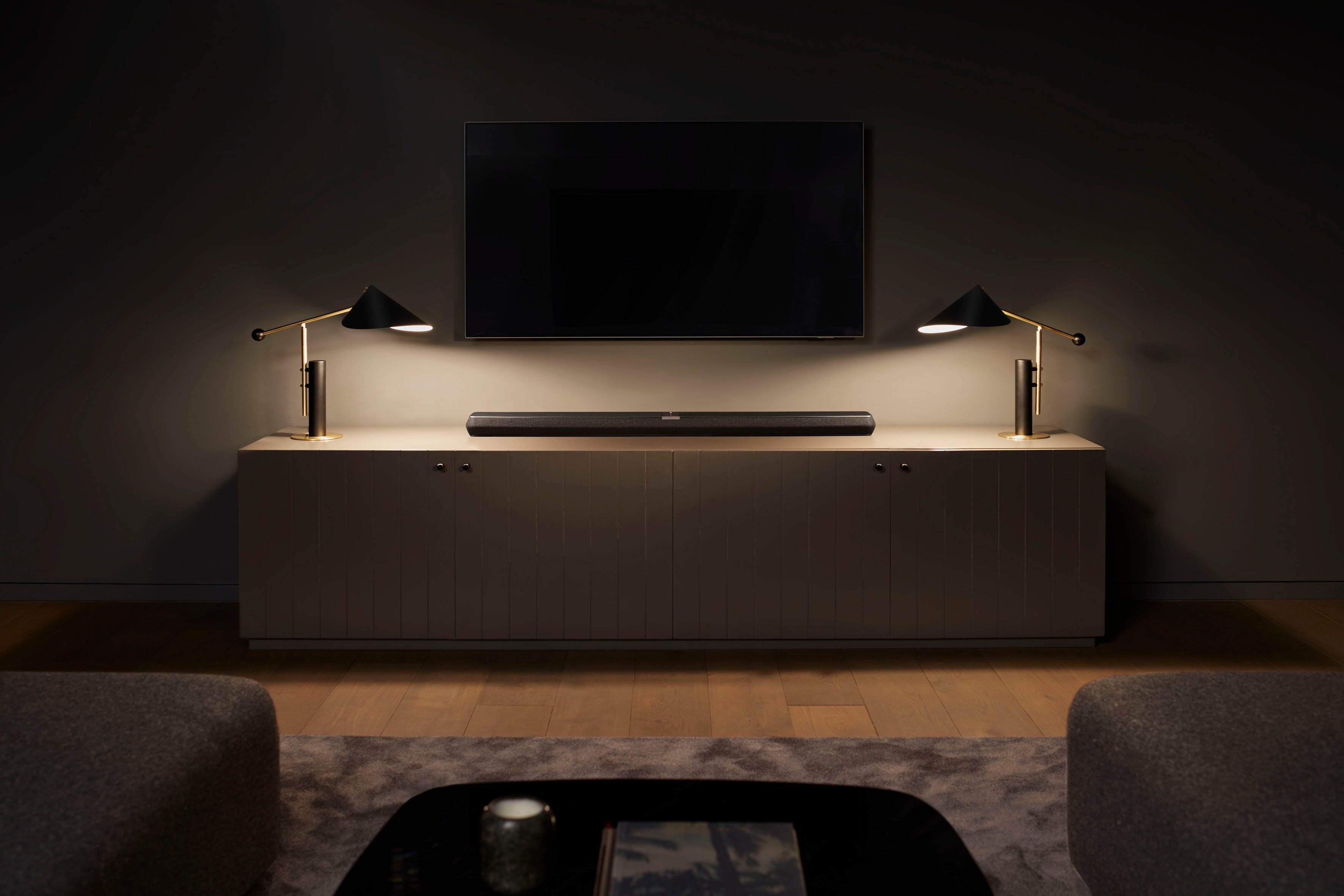 Bowers & Wilkins Panorama 3 Wireless 3.1.2 Soundbar (aptX Bluetooth, 400 W, Dolby Atmos, Airplay 2)