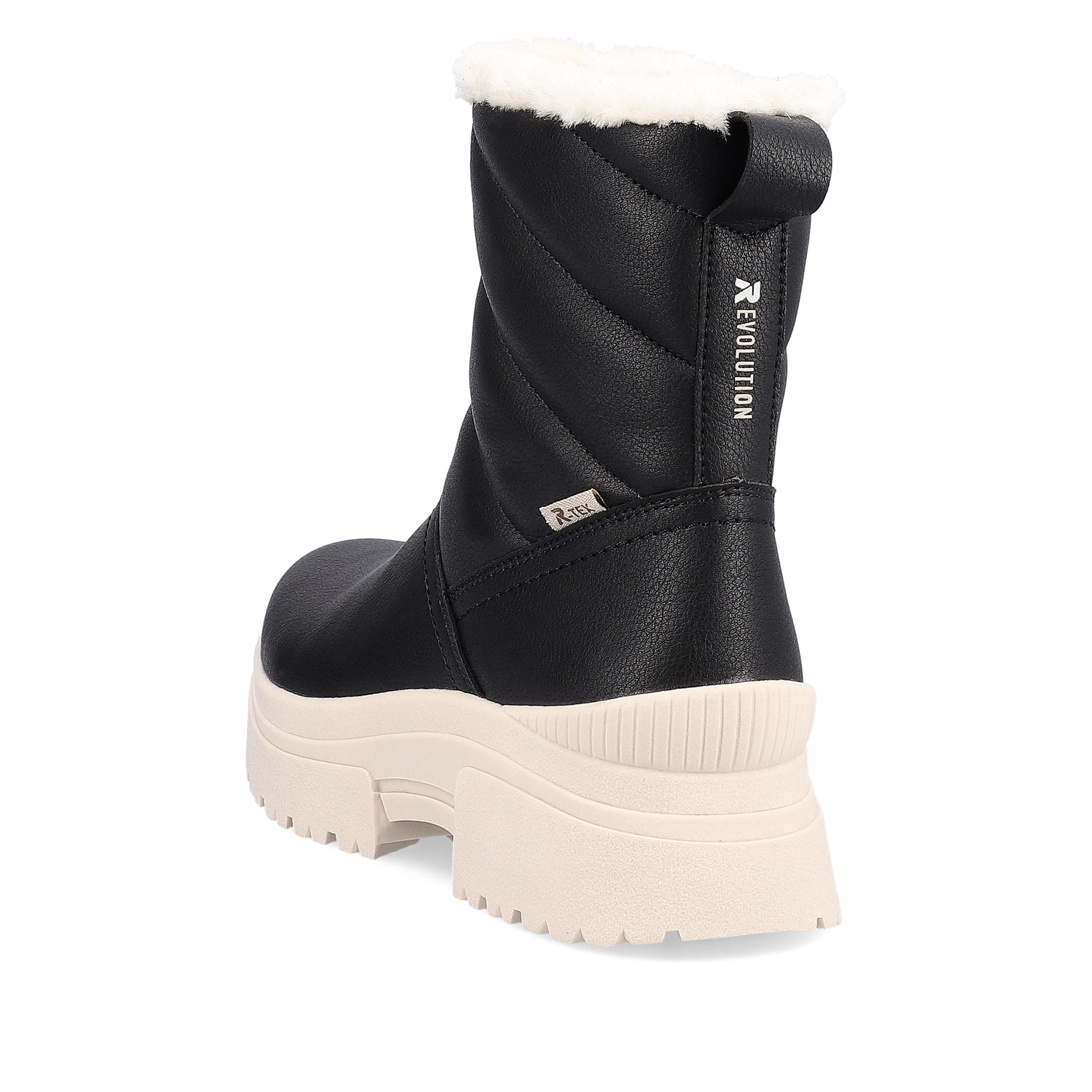 Rieker Damen Kurzstiefel night black