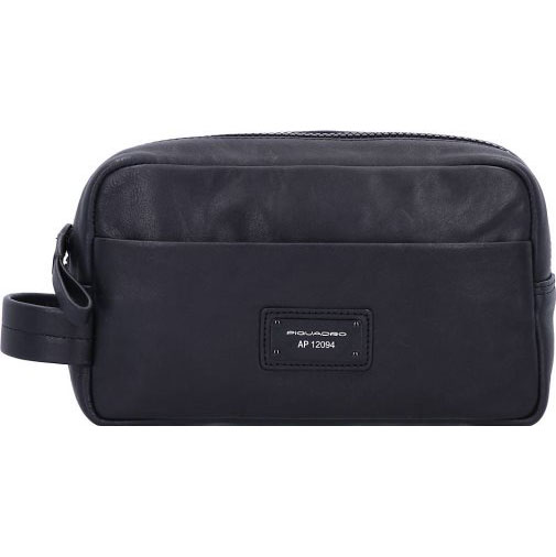 Piquadro Harper Kulturbeutel Leder 23 cm