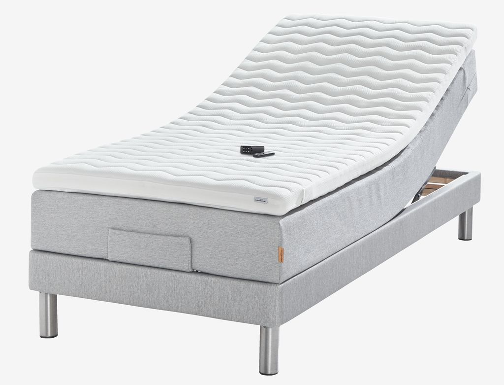 Lit réglable JOSELVA GE40 or 80x200 JOSELVA GE40 gris-27 latex