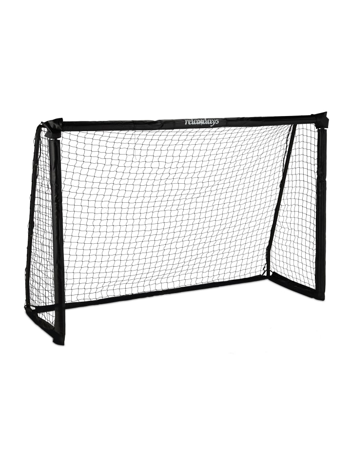 relaxdays Fußballtor in Schwarz - (B)180 x (H)120 x (T)60 cm günstig kaufen onesize