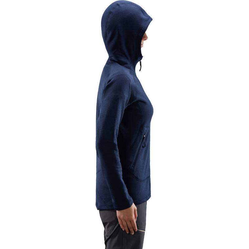 Haglöfs Heron Hood Fleecejacke Damen
