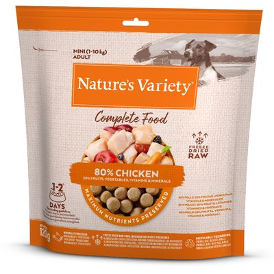 Nature's Variety Gefriergetrocknetes Alleinfutter für Hunde Mini