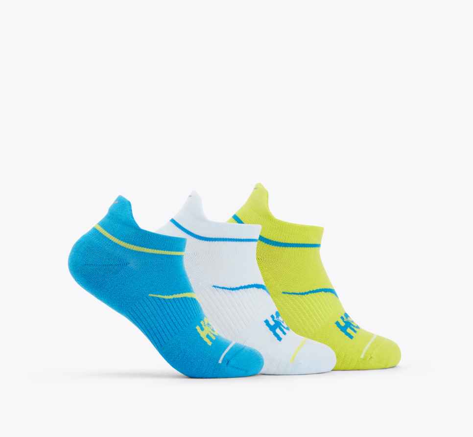 No-Show løpesokk 3-pakning Diva Blue / Ice Water / Evening Primrose