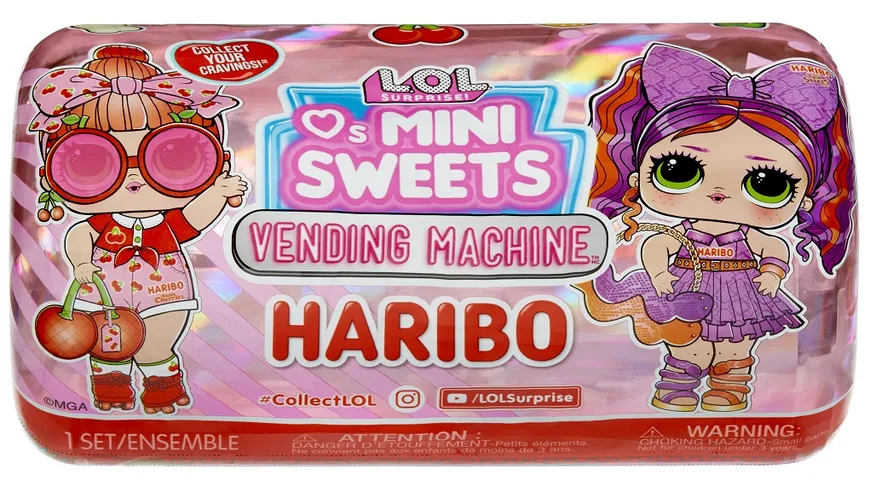 L.O.L. Surprise Loves Mini Sweets X Haribo - Vending Machine, sortiert, 1 Stück